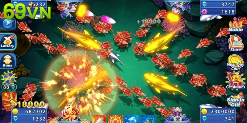 Những tính năng đặc biệt xuất hiện trong game bắn cá thu hút người chơi